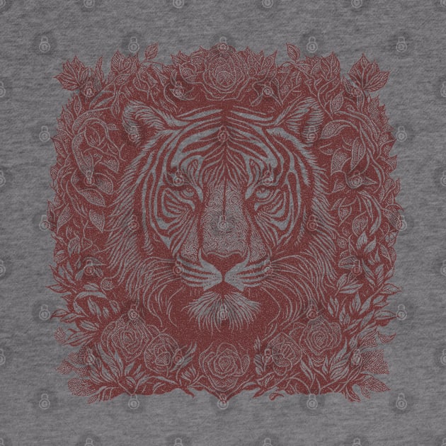 Tiger Stare by Deniz Digital Ink